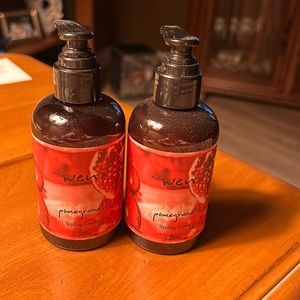 Wen pomegranate styling crème 6 oz two